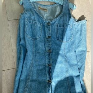Vintage Jean Dress